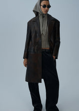 Load image into Gallery viewer, PF25 LEATHER 05 COAT BROWN
