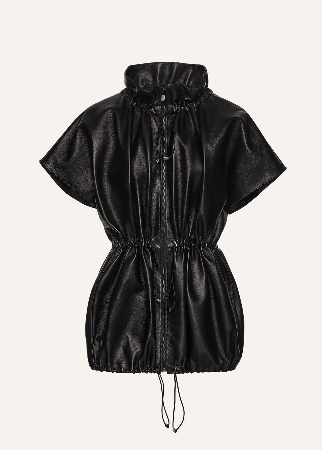 PF25 LEATHER 07 JACKET BLACK