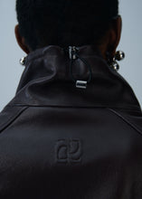 Load image into Gallery viewer, PF25 LEATHER 08 JACKET BURGUNDY
