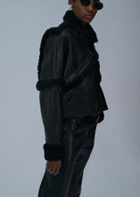 Load image into Gallery viewer, PF25 LEATHER 10 JACKET BLACK
