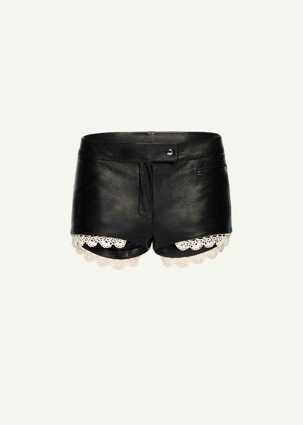 PF25 LEATHER 11 SHORTS BLACK
