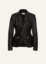 Load image into Gallery viewer, PF25 LEATHER 14 BLAZER BLACK
