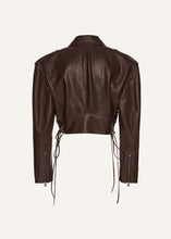Load image into Gallery viewer, PF25 LEATHER 19 JACKET BROWN
