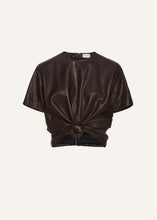 Load image into Gallery viewer, PF25 LEATHER 22 TOP BROWN
