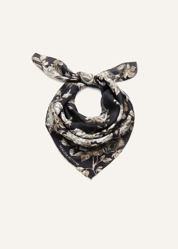 PF25 SCARF 05 BLACK PRINT
