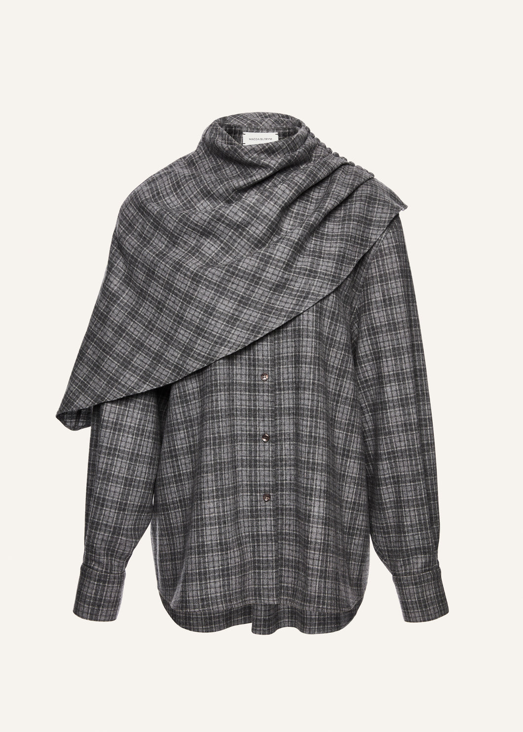 PF25 SHIRT 02 GREY CHECKED