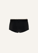 Load image into Gallery viewer, Lace-detail underwear shorts in black
