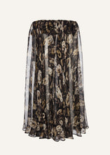 Load image into Gallery viewer, PF25 SKIRT 01 BLACK PRINT
