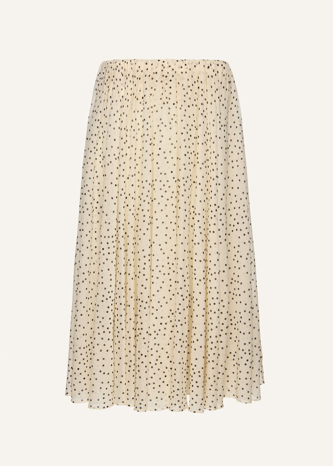 PF25 SKIRT 01 CREAM DOTS