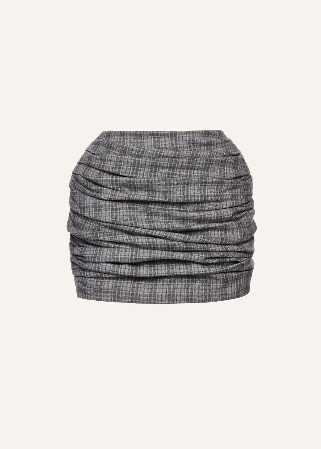 PF25 SKIRT 04 GREY CHECK