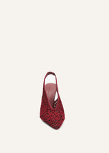Load image into Gallery viewer, PF25 SLINGBACK CROCHET BURGUNDY
