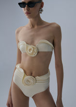 Load image into Gallery viewer, PF25 SWIM BRA 03 CREAM
