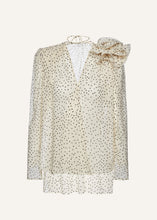 Load image into Gallery viewer, RE25 BLOUSE 02 CREAM DOTS
