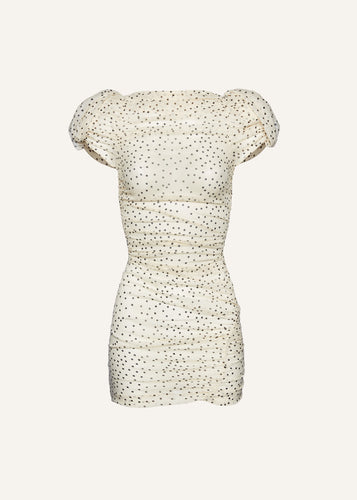 RE25 DRESS 09 CREAM DOTS