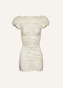 RE25 DRESS 09 CREAM DOTS