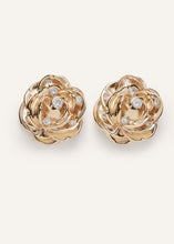 Load image into Gallery viewer, RE25 EARRINGS 11 COL GOLD
