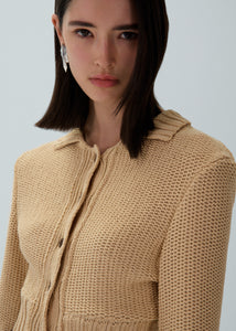 RE25 KNITWEAR 08 SWEATER BEIGE