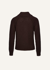 RE25 KNITWEAR 10 SWEATER BROWN