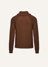 Load image into Gallery viewer, RE25 KNITWEAR 10 SWEATER LIGHT BROWN
