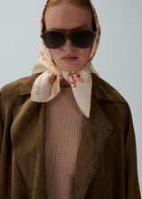 Load image into Gallery viewer, RE25 LEATHER 03 COAT BEIGE SUEDE
