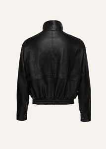 RE25 LEATHER 08 JACKET BLACK