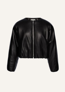 RE25 LEATHER 13 JACKET BLACK