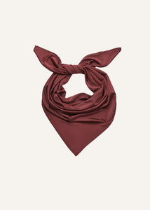 RE25 SCARF 02 BORDEAUX