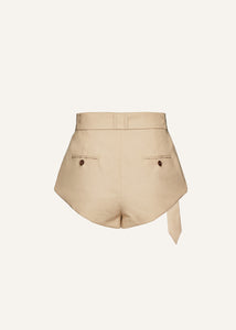 RE25 SHORTS 01 BEIGE