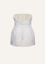 Load image into Gallery viewer, SS24 CORSET 01 WHITE EMBROIDERY
