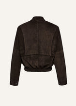Load image into Gallery viewer, SS25 LEATHER 10 JACKET BROWN SUEDE
