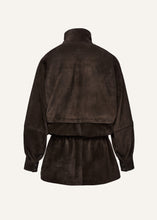 Load image into Gallery viewer, SS25 LEATHER 13 JACKET BROWN SUEDE
