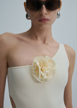 Load image into Gallery viewer, Back cutout swimsuit in cream
