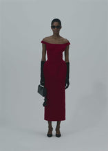Load and play video in Gallery viewer, PF25 DRESS 15 BORDEAUX

