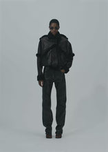 Load and play video in Gallery viewer, PF25 LEATHER 10 JACKET BLACK
