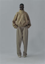 Load and play video in Gallery viewer, AW25 LEATHER 14 JACKET SHEARLING BEIGE
