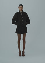 Load and play video in Gallery viewer, SS25 LEATHER 13 JACKET BROWN SUEDE
