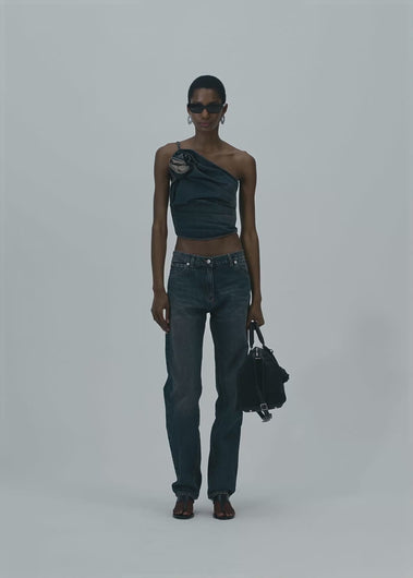 PF25 DENIM 02 BLOUSE VNTG BLUE