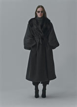Load and play video in Gallery viewer, AW25 COAT 07 BLACK
