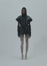 Load and play video in Gallery viewer, PF25 LEATHER 07 JACKET BLACK
