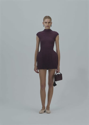 PF25 KNITWEAR 12 DRESS VIOLET