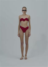 Load and play video in Gallery viewer, PF25 SWIM BRA 03 RED
