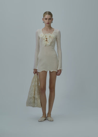 SS25 DRESS 03 BEACH CREAM