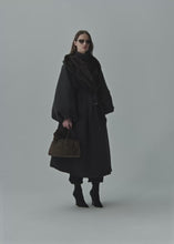 Load and play video in Gallery viewer, Brigitte bag in brown suede and silver
