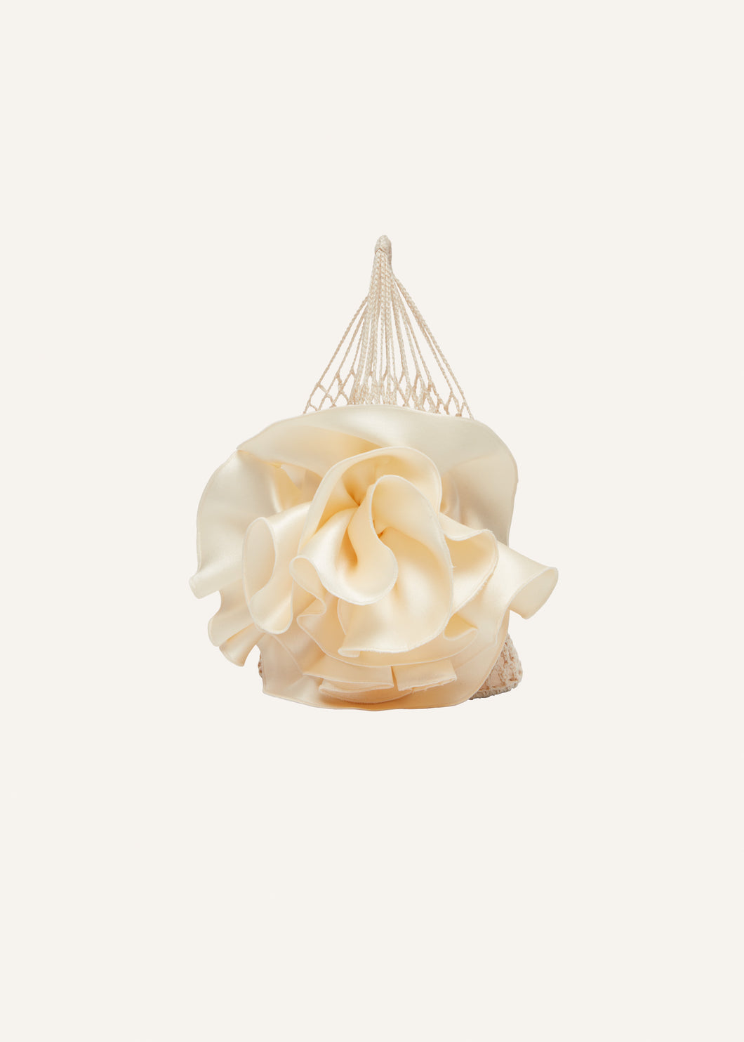 Small Devana bag in cream